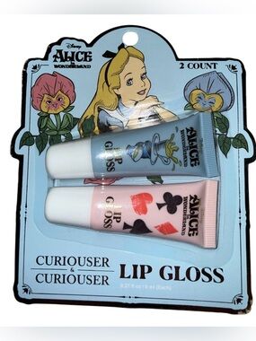 Alice in Wonderland 2pk Lip Gloss